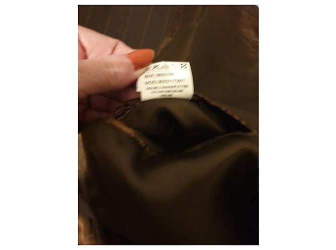Autre Marque HAROLD COLLECTION Wool Blazer Dark Brown - view 12