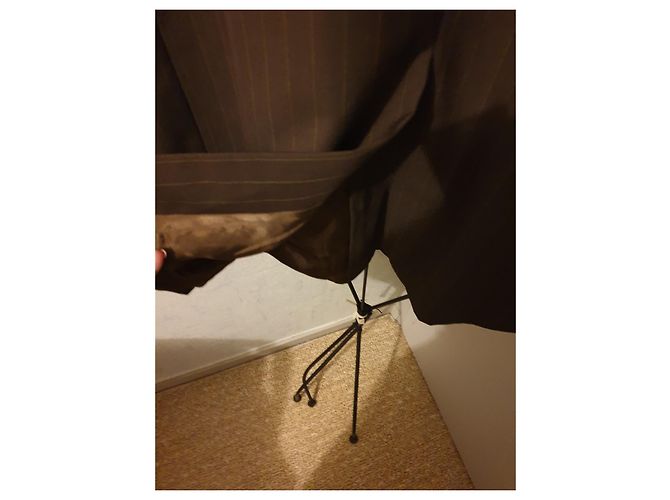 Autre Marque HAROLD COLLECTION Wool Blazer Dark Brown - view 7