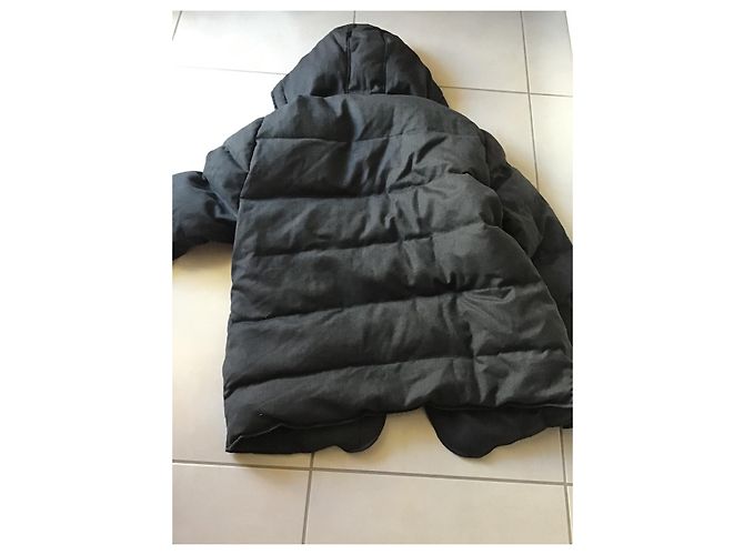 Giacca con cappuccio The Kooples Grigio Scuro Cotone Grigio antracite - vista 6