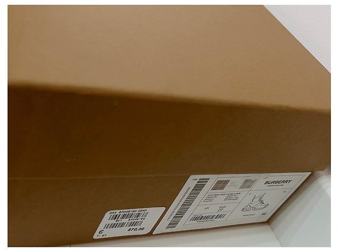 Botas de couro Burberry para crianças Multicor - vista 14
