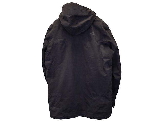 The North Face x Barney's XO Softshell-Kapuzenjacke aus schwarzem Polyester - Ansicht 2