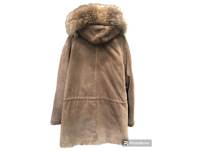 Hermès Männer Mäntel Oberbekleidung Hellbraun - Ansicht 2