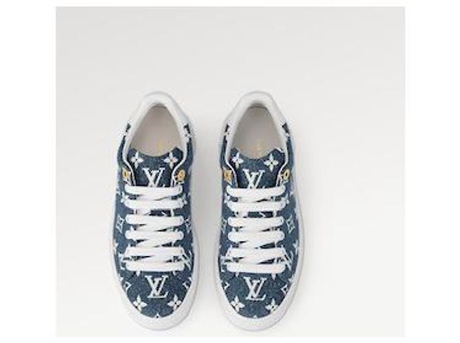 Louis Vuitton LV Denim Time Out-Trainer Blau - Ansicht 2