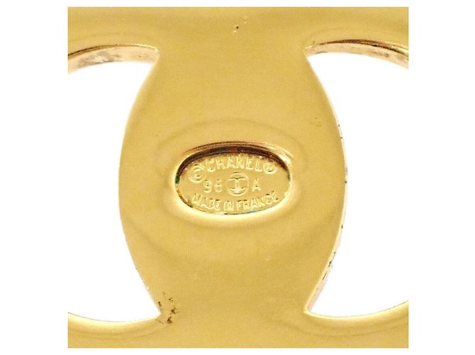 Timeless Logo Chanel CC D'oro - vista 5