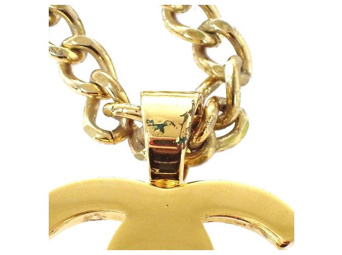 Timeless Logo Chanel CC D'oro - vista 6