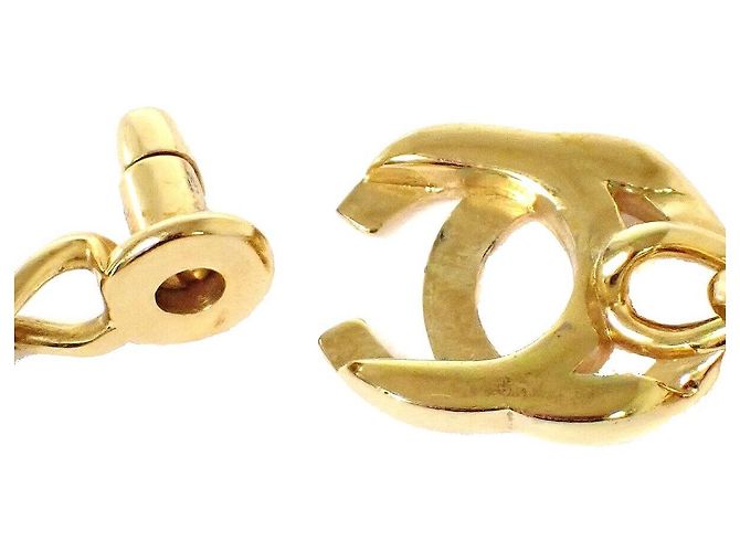 Timeless Logo Chanel CC D'oro - vista 7