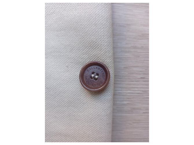 Ballantynes Strickjacke aus Kaschmir mit Perlmuttknöpfen Anthrazitgrau - Ansicht 11
