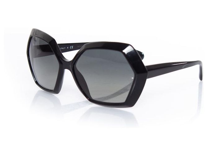 Chanel, Gafas de sol hexagonales negras Negro - vista 2