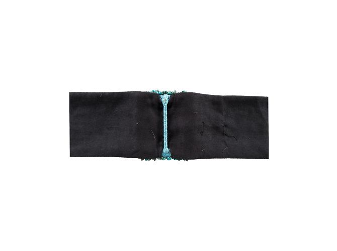 Autre Marque Colección Privée Cinturón De Ante Piedra Turquesa - vista 6
