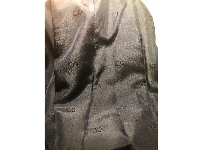 CHRISTIAN DIOR Röcke T.fr 36 Viscose Marineblau - Ansicht 13