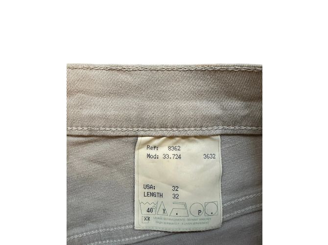 Vaqueros de Yves Saint Laurent 42  Beige - vista 5