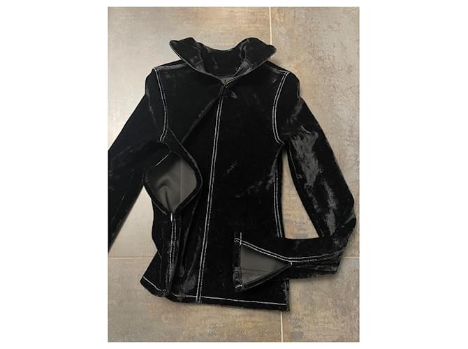 Filles à Papa Samtpullover schwarz - Ansicht 3