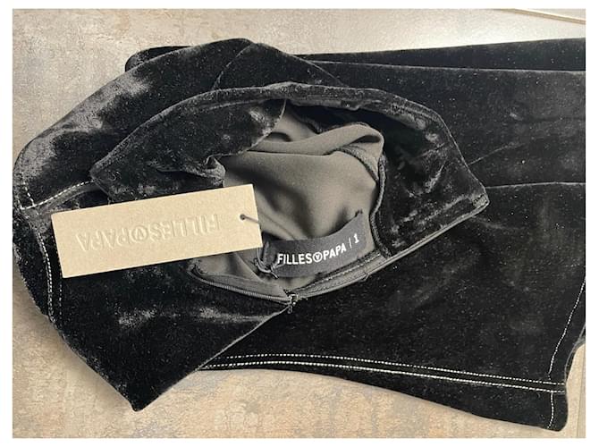 Filles à Papa Samtpullover schwarz - Ansicht 4