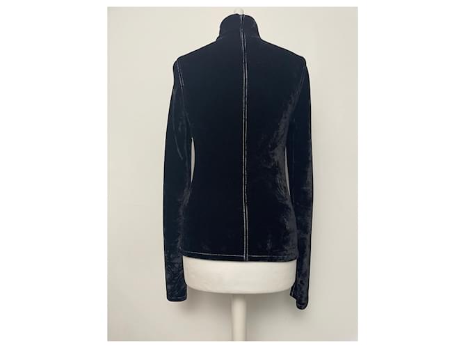 Filles à Papa Samtpullover schwarz - Ansicht 7