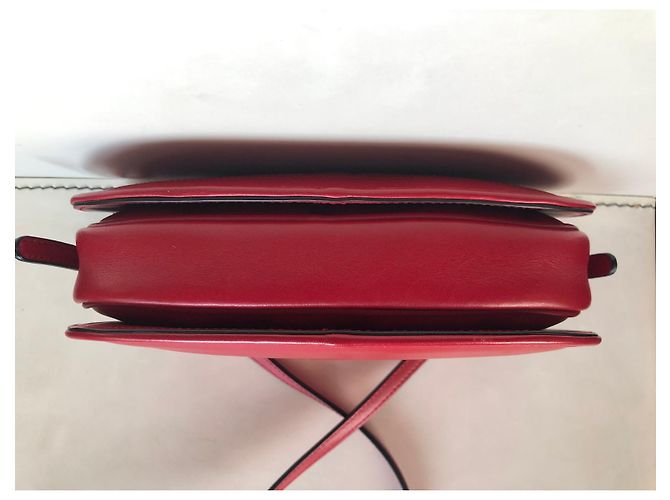 Borsa Valentino in pelle rossa Rosso - vista 2