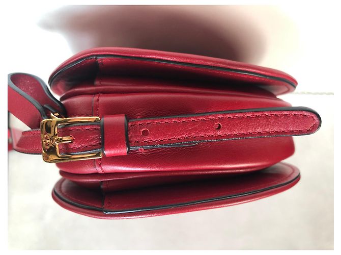 Borsa Valentino in pelle rossa Rosso - vista 3