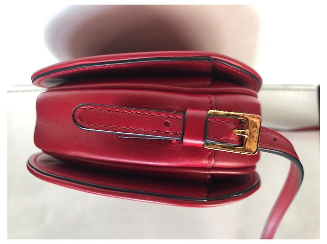 Borsa Valentino in pelle rossa Rosso - vista 5