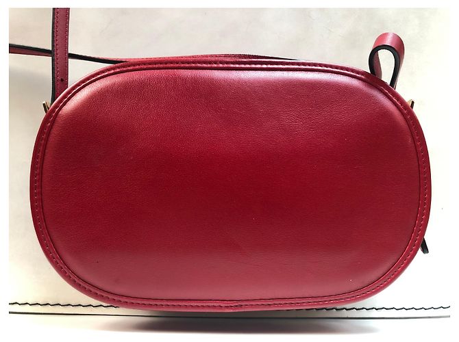 Borsa Valentino in pelle rossa Rosso - vista 6