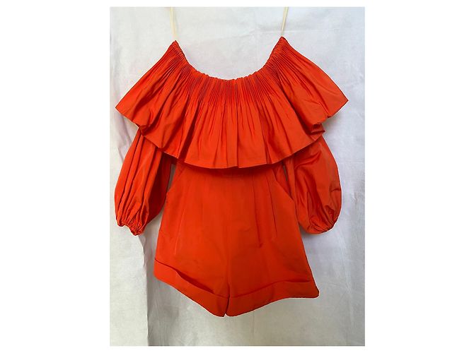 Mono Valentino de algodón naranja - vista 4