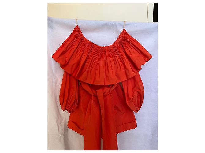Mono Valentino de algodón naranja - vista 8