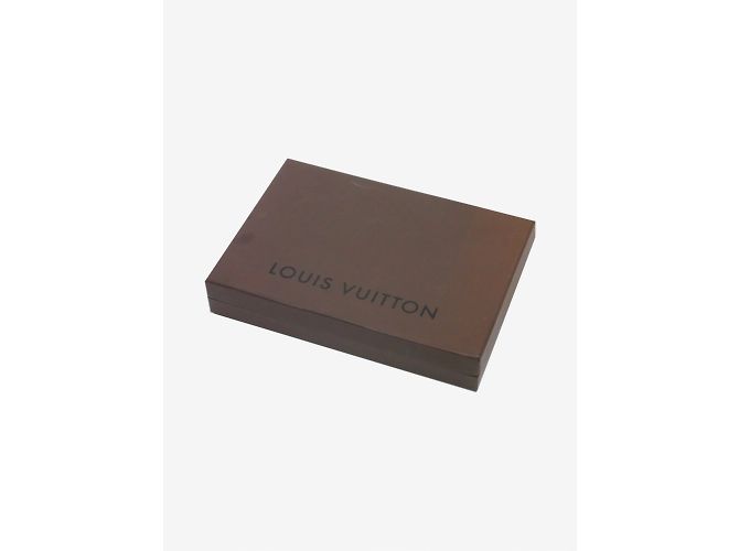 Louis Vuitton Guanti in pelle nera e seta Nero - vista 4