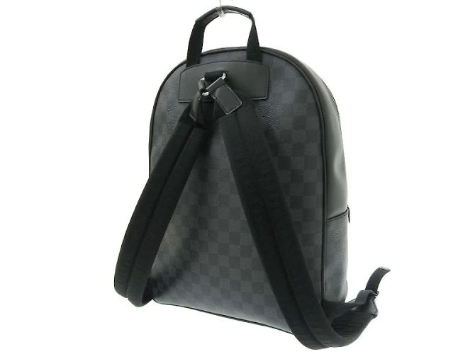 Louis Vuitton Damier Graphite Nemeth Josh Backpack in Very Good Condition Black - view 2