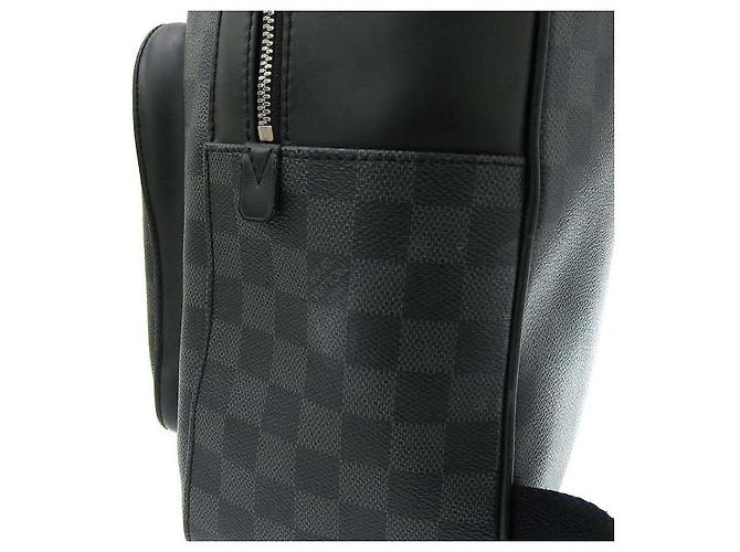 Louis Vuitton Damier Graphite Nemeth Josh Backpack in Very Good Condition Black - view 4
