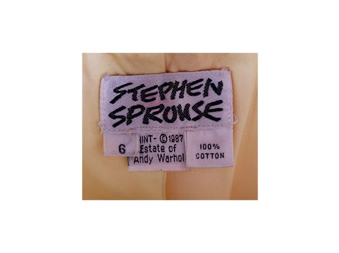 Autre Marque Stephen Sprouse x Andy Warhol Tarnjacke Mehrfarben - Ansicht 9
