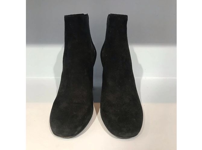 SAINT LAURENT Botines T.EU 37 Ante Negro - vista 3