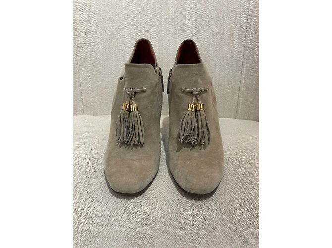 Stivaletti GUCCI T.EU 39 in camoscio Beige - vista 2