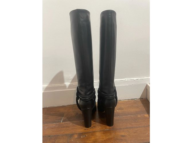 Botas ETRO T.EU 39 Cuero Negro - vista 5
