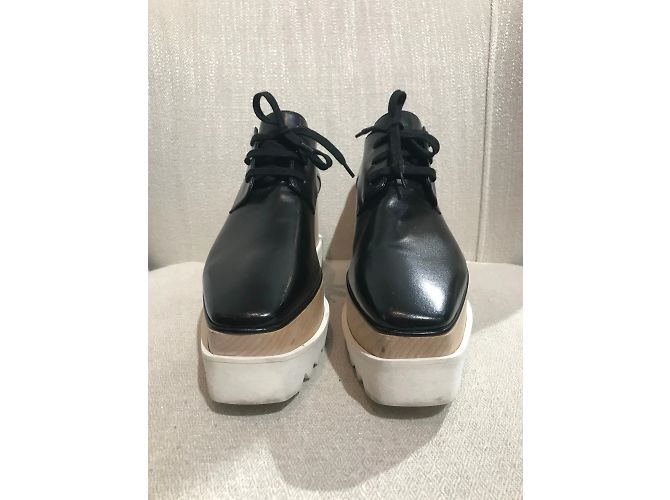 Stella Mc Cartney STELLA MCCARTNEY Stringate T.EU 38.5 Pelle - vista 3