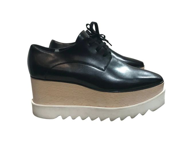 Stella Mc Cartney STELLA MCCARTNEY Stringate T.EU 38.5 Pelle - vista 8