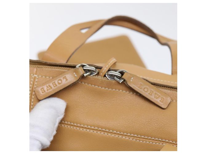 LOEWE Borsa a mano Pelle Beige Auth ep1652 - vista 11