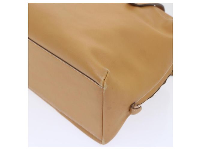 LOEWE Borsa a mano Pelle Beige Auth ep1652 - vista 16