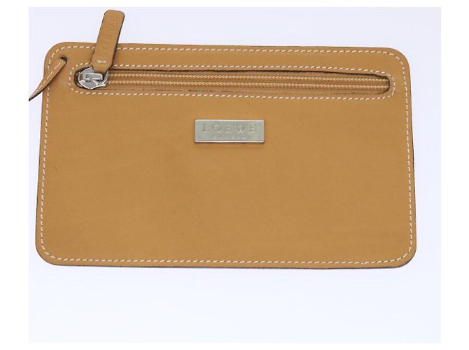 LOEWE Borsa a mano Pelle Beige Auth ep1652 - vista 20