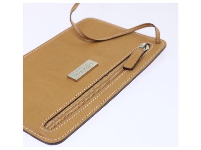 LOEWE Borsa a mano Pelle Beige Auth ep1652 - vista 24
