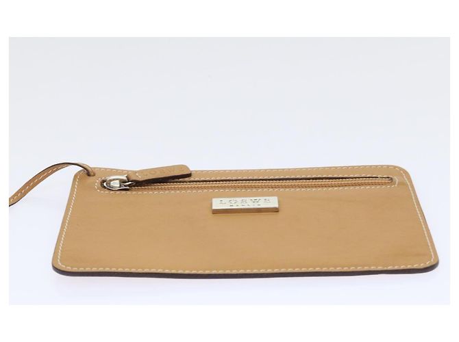 LOEWE Borsa a mano Pelle Beige Auth ep1652 - vista 25