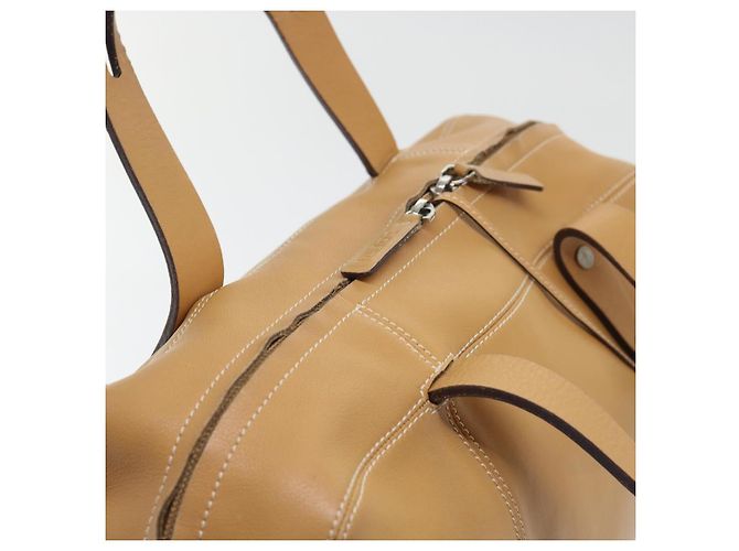 LOEWE Borsa a mano Pelle Beige Auth ep1652 - vista 6