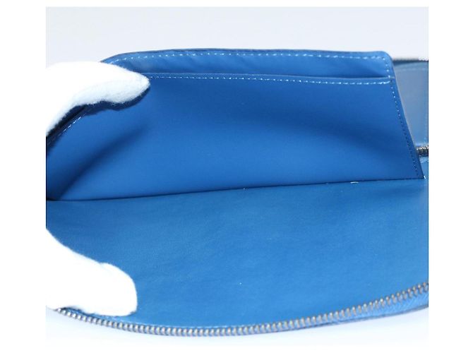 LOUIS VUITTON Bolso de mano Damier Infini Organizer Atholl Azul M30653 Auth ki3459 - vista 10