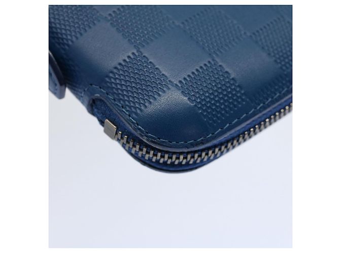 LOUIS VUITTON Bolso de mano Damier Infini Organizer Atholl Azul M30653 Auth ki3459 - vista 15