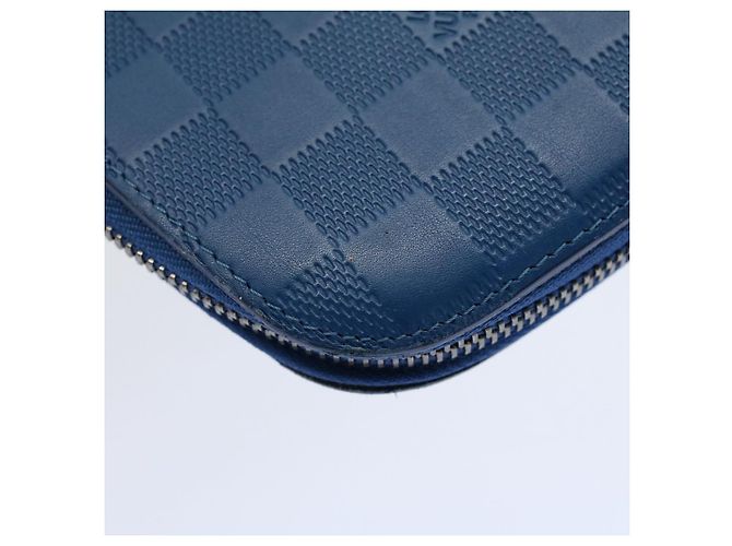 LOUIS VUITTON Bolso de mano Damier Infini Organizer Atholl Azul M30653 Auth ki3459 - vista 16