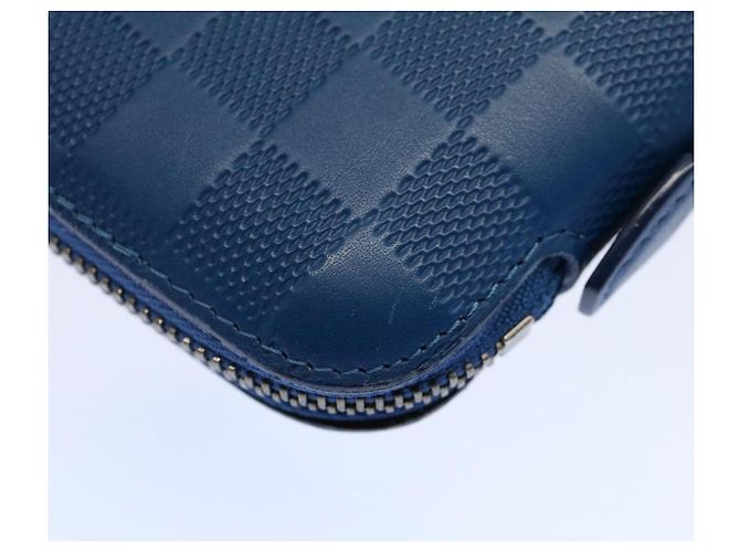 LOUIS VUITTON Bolso de mano Damier Infini Organizer Atholl Azul M30653 Auth ki3459 - vista 6