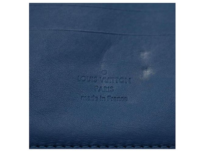 LOUIS VUITTON Bolso de mano Damier Infini Organizer Atholl Azul M30653 Auth ki3459 - vista 8