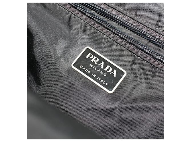 PRADA Borsa a Mano Nylon Khaki Auth cl772 Cachi - vista 18