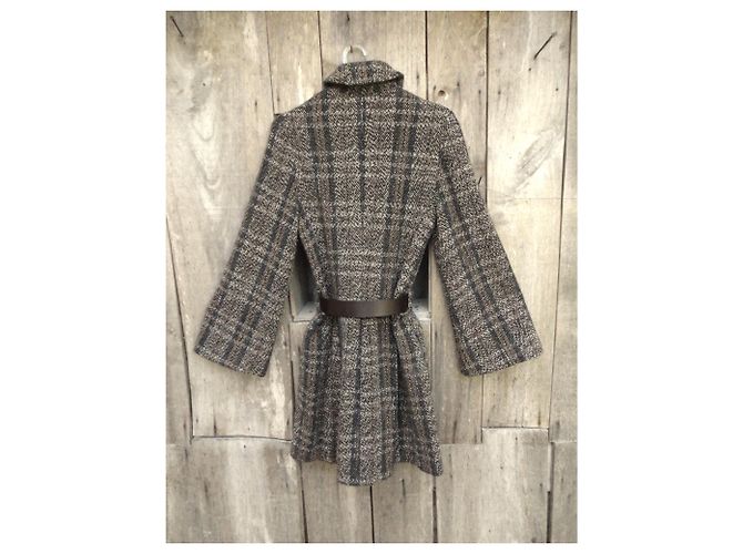 Talla de abrigo Ba&sh 1 (38) Nueva condición Castaño - vista 10