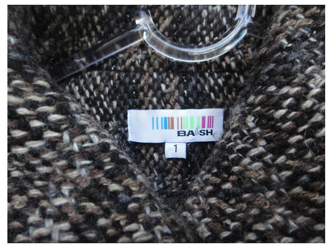 Talla de abrigo Ba&sh 1 (38) Nueva condición Castaño - vista 8