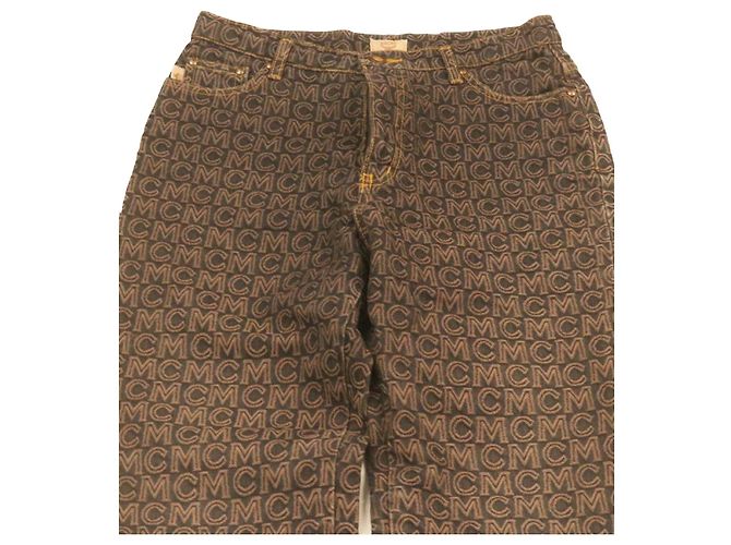 MCM Jeans Pantaloni Navy Auth ar5954 - vista 2