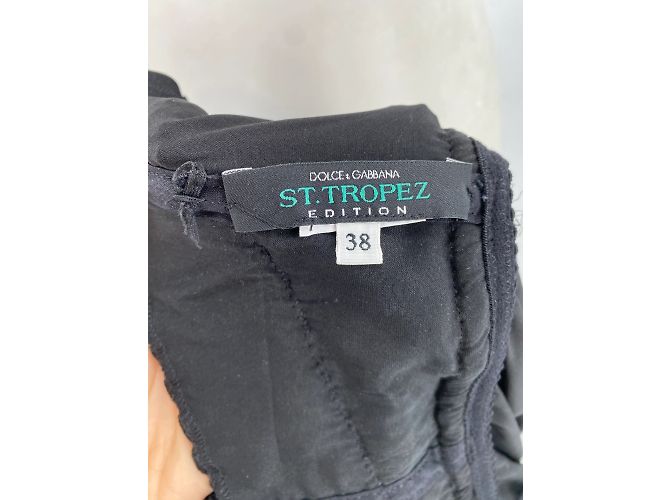 Abito Dolce & Gabbana T.IT 38 in cotone Nero - vista 4