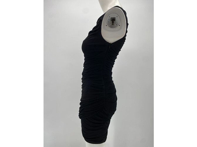 Jay Ahr Kleid T.International S Viskose Schwarz - Ansicht 2